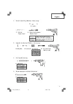 Предварительный просмотр 19 страницы Hitachi DH 50SB Instruction Manual