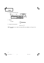 Предварительный просмотр 20 страницы Hitachi DH 50SB Instruction Manual