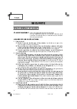 Предварительный просмотр 22 страницы Hitachi DH 50SB Instruction Manual