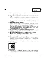 Предварительный просмотр 25 страницы Hitachi DH 50SB Instruction Manual