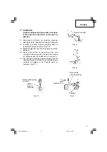 Предварительный просмотр 31 страницы Hitachi DH 50SB Instruction Manual