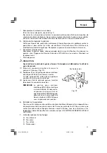 Предварительный просмотр 35 страницы Hitachi DH 50SB Instruction Manual