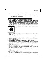 Предварительный просмотр 43 страницы Hitachi DH 50SB Instruction Manual