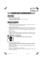 Предварительный просмотр 47 страницы Hitachi DH 50SB Instruction Manual