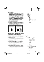 Предварительный просмотр 49 страницы Hitachi DH 50SB Instruction Manual