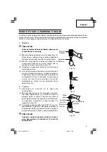 Предварительный просмотр 51 страницы Hitachi DH 50SB Instruction Manual