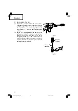 Предварительный просмотр 52 страницы Hitachi DH 50SB Instruction Manual