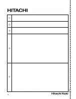 Preview for 76 page of Hitachi DH24PB2 Handling Instructions Manual