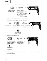 Preview for 22 page of Hitachi DH24PB3 Instruction And Safety Manual