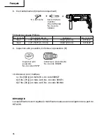 Preview for 46 page of Hitachi DH24PB3 Instruction And Safety Manual