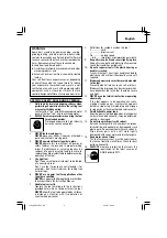 Preview for 5 page of Hitachi DH25DAL Instruction Manual