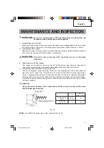 Предварительный просмотр 17 страницы Hitachi DH25PB Instruction Manual