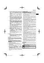 Предварительный просмотр 7 страницы Hitachi DH38MS Handling Instructions Manual