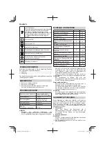 Предварительный просмотр 8 страницы Hitachi DH38MS Handling Instructions Manual