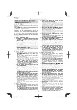 Предварительный просмотр 10 страницы Hitachi DH38MS Handling Instructions Manual