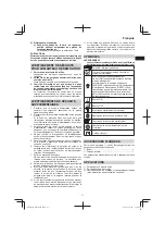 Предварительный просмотр 11 страницы Hitachi DH38MS Handling Instructions Manual