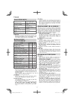 Предварительный просмотр 12 страницы Hitachi DH38MS Handling Instructions Manual