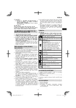 Предварительный просмотр 15 страницы Hitachi DH38MS Handling Instructions Manual