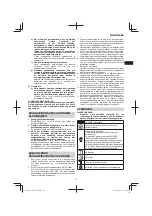 Предварительный просмотр 19 страницы Hitachi DH38MS Handling Instructions Manual