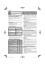 Предварительный просмотр 24 страницы Hitachi DH38MS Handling Instructions Manual