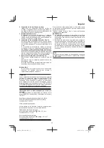 Предварительный просмотр 25 страницы Hitachi DH38MS Handling Instructions Manual