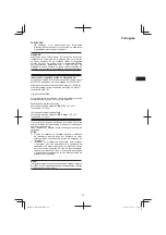 Предварительный просмотр 29 страницы Hitachi DH38MS Handling Instructions Manual