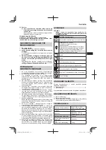 Предварительный просмотр 31 страницы Hitachi DH38MS Handling Instructions Manual