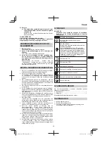 Предварительный просмотр 35 страницы Hitachi DH38MS Handling Instructions Manual