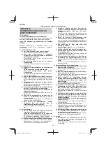 Предварительный просмотр 38 страницы Hitachi DH38MS Handling Instructions Manual