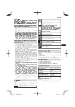 Предварительный просмотр 43 страницы Hitachi DH38MS Handling Instructions Manual