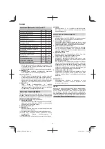 Предварительный просмотр 44 страницы Hitachi DH38MS Handling Instructions Manual