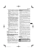 Предварительный просмотр 47 страницы Hitachi DH38MS Handling Instructions Manual