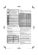 Предварительный просмотр 52 страницы Hitachi DH38MS Handling Instructions Manual