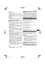 Предварительный просмотр 53 страницы Hitachi DH38MS Handling Instructions Manual