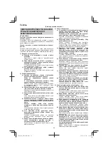 Предварительный просмотр 58 страницы Hitachi DH38MS Handling Instructions Manual