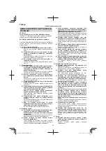 Предварительный просмотр 62 страницы Hitachi DH38MS Handling Instructions Manual