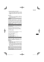 Предварительный просмотр 69 страницы Hitachi DH38MS Handling Instructions Manual