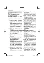 Предварительный просмотр 70 страницы Hitachi DH38MS Handling Instructions Manual