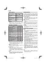 Предварительный просмотр 84 страницы Hitachi DH38MS Handling Instructions Manual