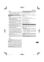 Предварительный просмотр 93 страницы Hitachi DH38MS Handling Instructions Manual