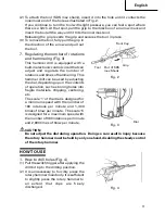 Preview for 11 page of Hitachi DH40MB Instruction Manual And Safety Instructions