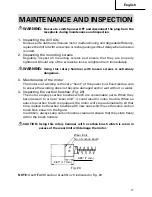 Preview for 17 page of Hitachi DH40MB Instruction Manual And Safety Instructions