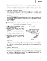 Preview for 37 page of Hitachi DH40MB Instruction Manual And Safety Instructions