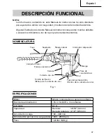 Preview for 47 page of Hitachi DH40MB Instruction Manual And Safety Instructions