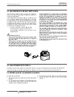 Preview for 38 page of Hitachi DHWT200E-2.5H1E Installation And Operation Manual