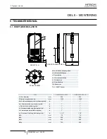 Preview for 120 page of Hitachi DHWT200E-2.5H1E Installation And Operation Manual