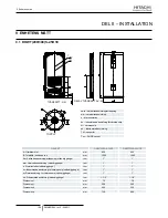 Preview for 156 page of Hitachi DHWT200E-2.5H1E Installation And Operation Manual