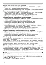 Preview for 6 page of Hitachi Digital Projector X15 Operating Manual