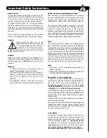 Preview for 3 page of Hitachi Director's P60X901 Operating Manual