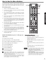 Preview for 29 page of Hitachi DIRECTOR'S SERIES P50X902 Operating Manual